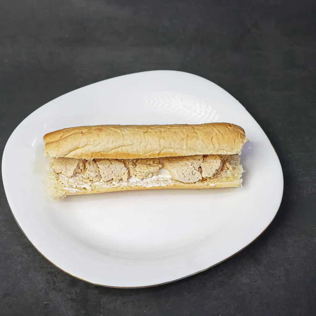 Cheese and Halva Sandwiches